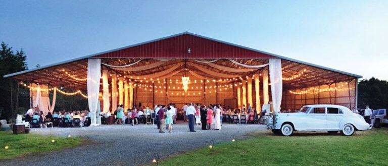 'Tis the Season: Metal Building Wedding Venue and Event Spaces ...