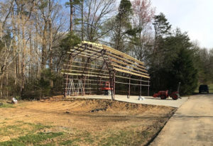 Leino Family Gambrel Barn - Worldwide Steel Buildings