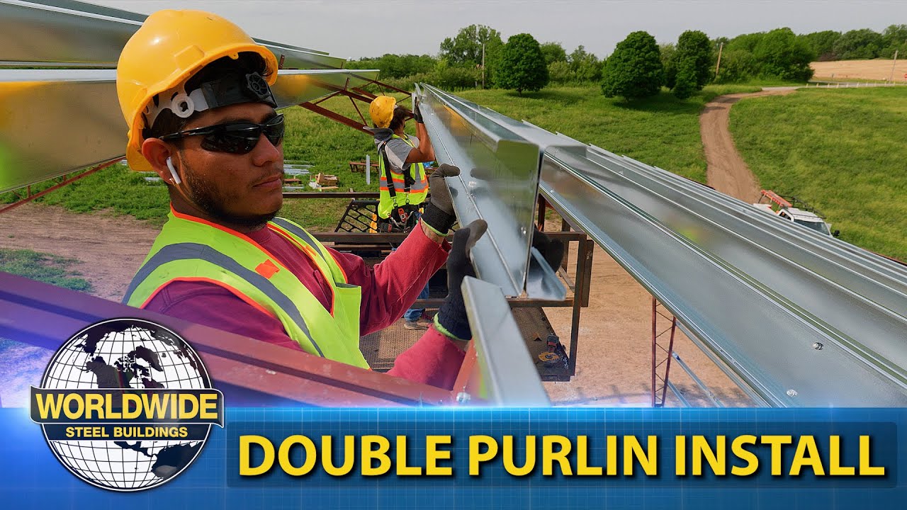 Double Purlin Install